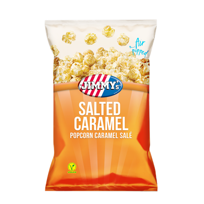 JIMMY'S popcorn salted caramel